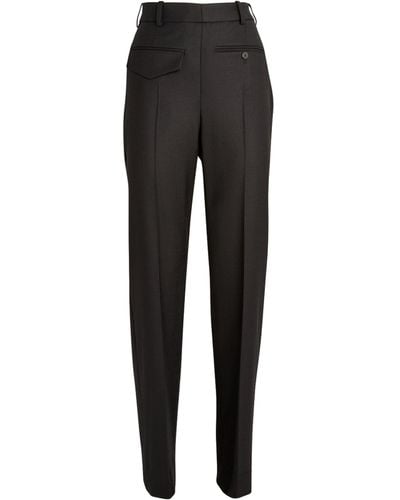 Victoria Beckham Reverse Tailored Pants - Black