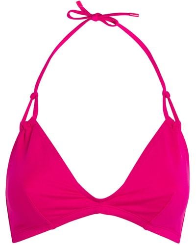 Eres Remix Halterneck Bikini Top - Pink