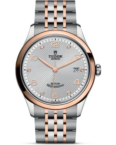 Tudor 1926 Stainless Steel And Rose Gold Watch 39mm - Metallic