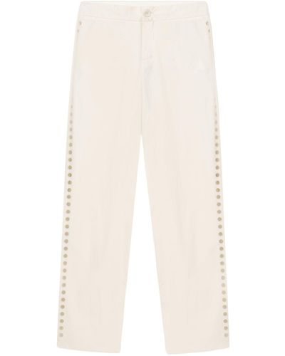 Aeron Strato Wide-leg Trousers - White