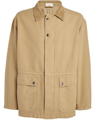The Row Cotton Frank Jacket - Natural