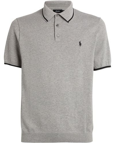 RLX Ralph Lauren Coolmax Polo Shirt - Grey