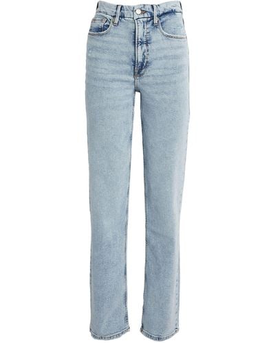 GOOD AMERICAN Icon Straight Jeans - Blue