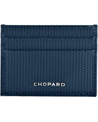 Chopard Classic Racing Card Holder - Blue