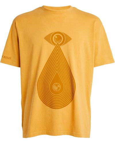 Napapijri X Obey Short-sleeve T-shirt - Yellow