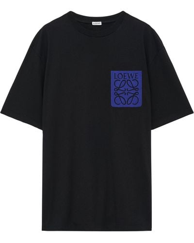 Loewe Cotton Logo T-shirt - Black