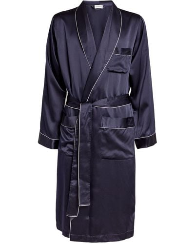 Rococo Lined Silk Dressing Gown | Silk dressing gown, Mens dressing gown,  Gowns dresses