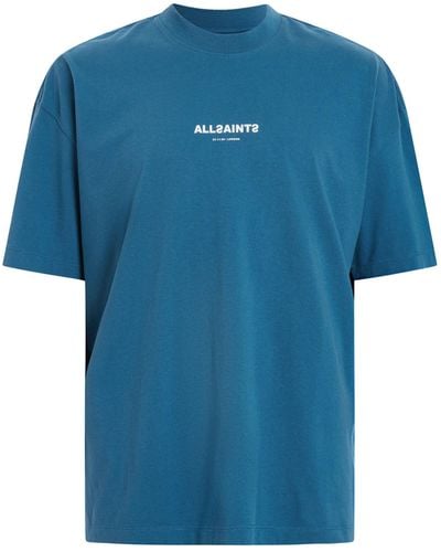 AllSaints Organic Cotton Subverse T-shirt - Blue