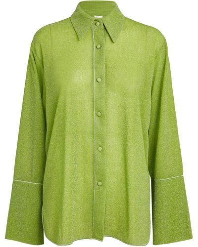 Oséree Lumière Long Shirt - Green