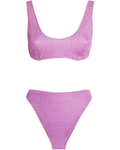 Oséree Lumière Sporty '90s Bikini - Purple