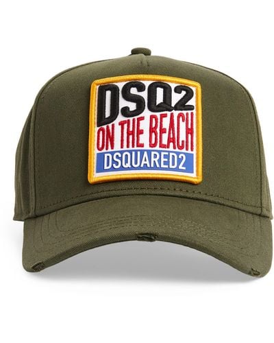DSquared² On The Beach Baseball Cap - Green