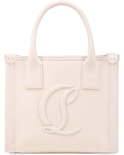 Christian Louboutin By My Side Leather Tote Bag - Pink