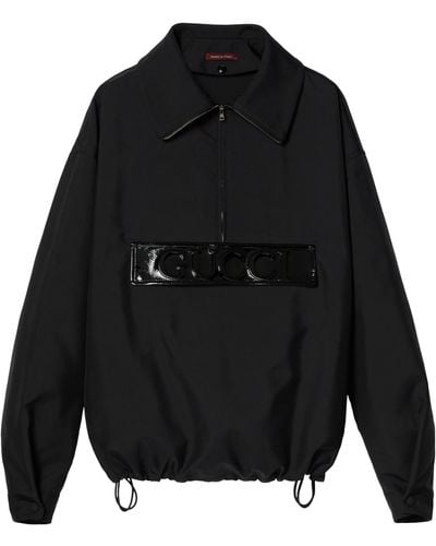 Gucci Technical Logo Patch Sweatshirt - Black