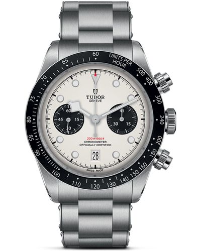 Tudor Black Bay Chrono Stainless Steel Watch 41mm - Metallic