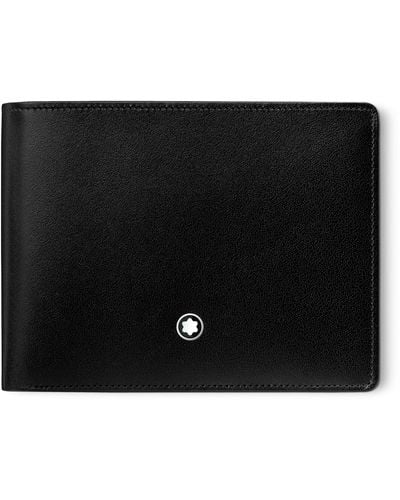 Montblanc Leather Bifold Wallet - Black