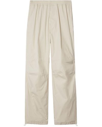 Burberry Elasticated-waist Trousers - White