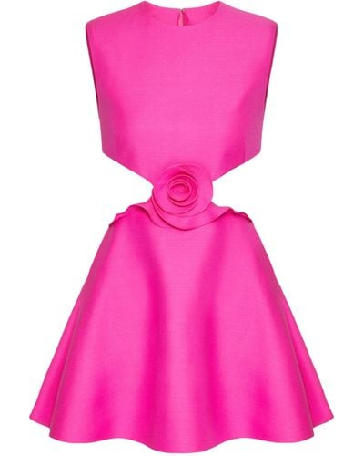 Valentino Garavani Cut-out Mini Dress - Pink