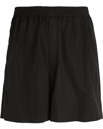 The Row Gerhardt Drawstring Shorts - Black