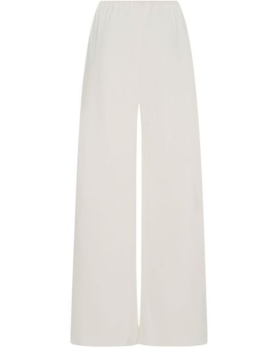 The Row Wide-leg Gala Trousers - White