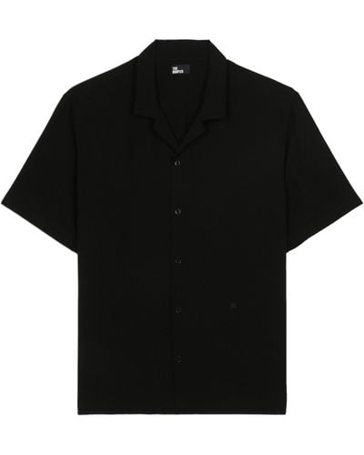 The Kooples Fluid Short-sleeve Shirt - Black