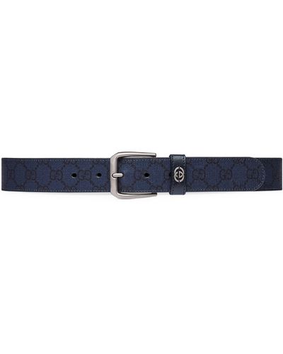 Gucci Interlocking G Belt - Blue