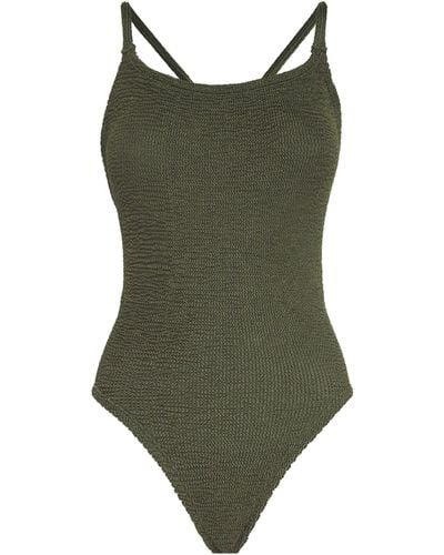 Hunza G Bette Swimsuit - Green
