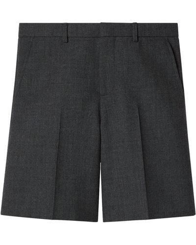 Gucci Wool Grisaille Shorts - Black
