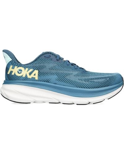 Hoka One One Clifton 9 Running Sneakers - Blue