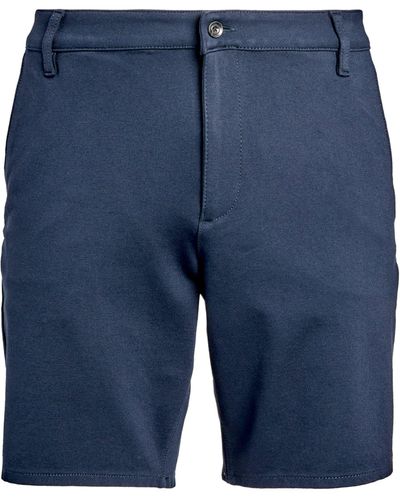 7 For All Mankind Travel Chino Shorts - Blue