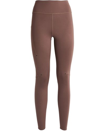 On Shoes Performance Winter Leggings - Brown