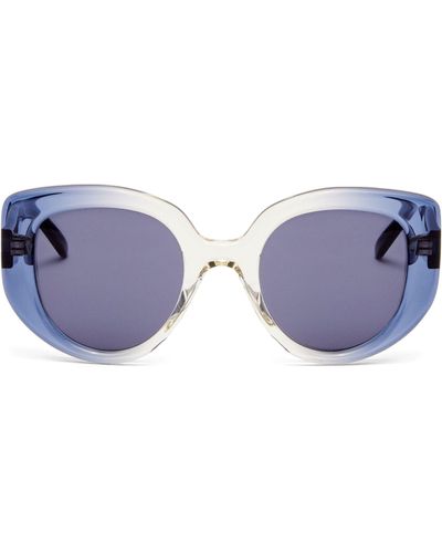 Loewe Butterfly Sunglasses - Blue