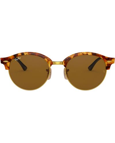 Ray-Ban Clubround Classic Sunglasses - Brown