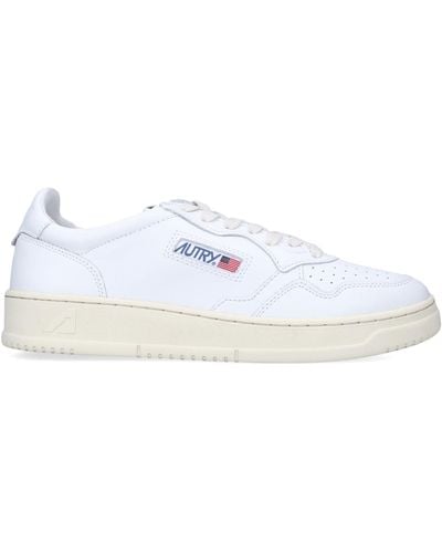 Autry Leather Medalist Trainers - White