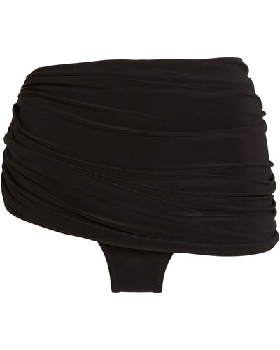 Norma Kamali Diana Bikini Bottoms - Black