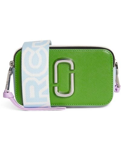Marc Jacobs The Leather Snapshot Camera Cross-body Bag - Green
