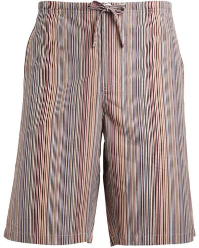 Paul Smith Signature Stripe Lounge Shorts - Multicolour