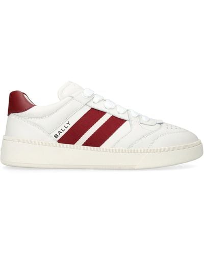 Bally Leather Rebby Trainers - White