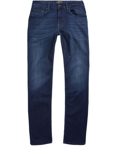 7 For All Mankind Slimmy Lux Performance Plus Jeans - Blue