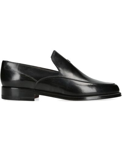 The Row Enzo Loafer - Black