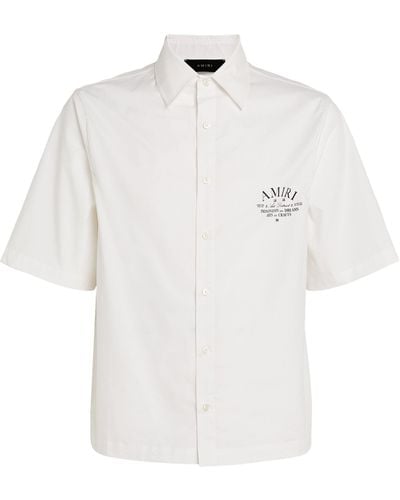 Amiri Cotton Arts District Shirt - White