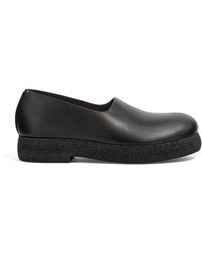 Zegna Leather Loafers - Black