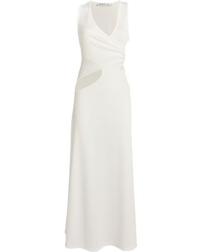 Christopher Esber Cut-out Detail Maxi Dress - White