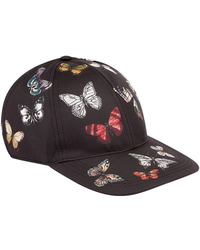 Dolce & Gabbana Butterfly Print Baseball Cap - Multicolor