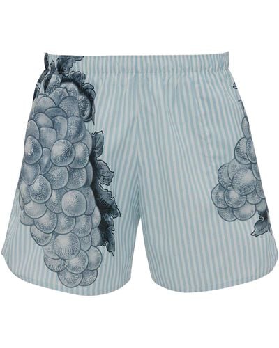 JW Anderson Grape Swim Shorts - Blue