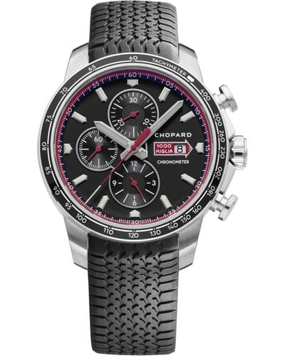 Chopard Stainless Steel Mille Miglia Gts Chrono Watch 44mm - Gray