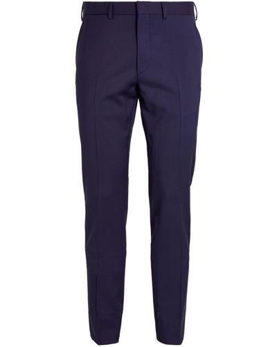 Ralph Lauren Purple Label Wool Pants - Blue