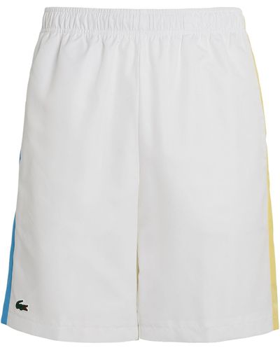 Lacoste Logo Shorts - White