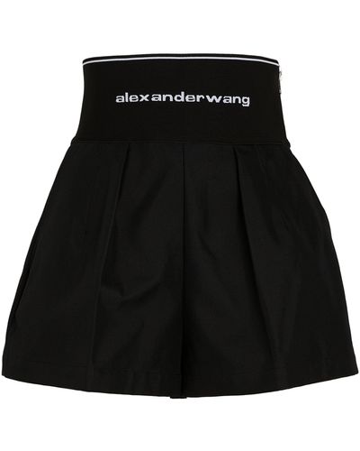 Alexander Wang High-rise Safari Shorts - Black