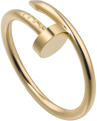 Cartier Small Yellow Gold Juste Un Clou Ring - Metallic