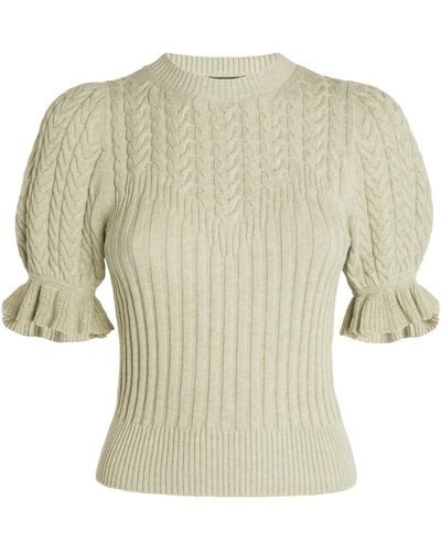 PAIGE Organic Cotton Ansa Sweater - Green